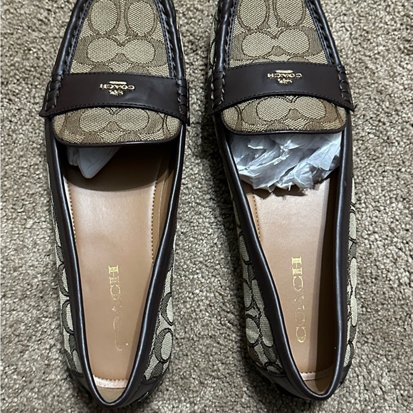 Coach Brown Loafers 10M - Picture 3 of 7